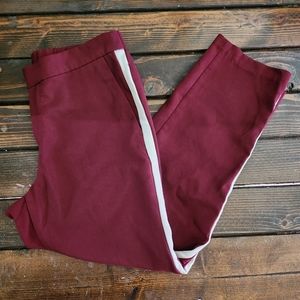 Womens Maroon Pants
